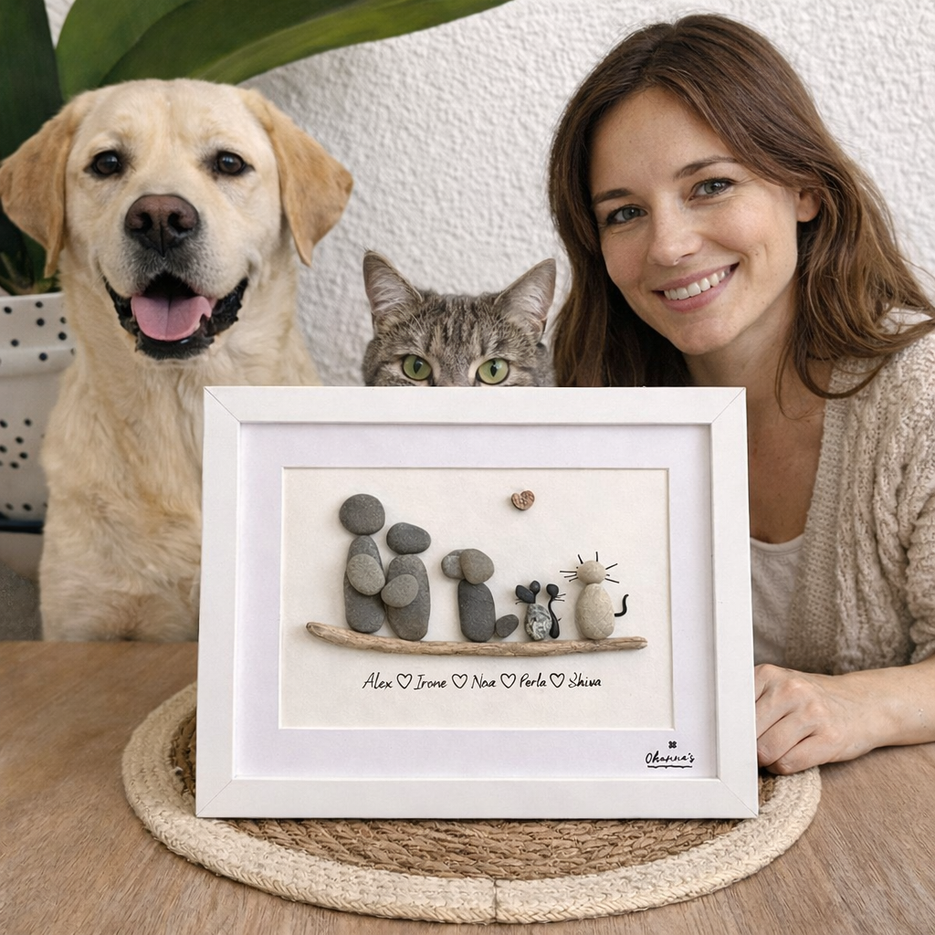 Familia encima del arbol